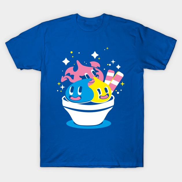 Slime Ice Cream T-Shirt by andrefellip